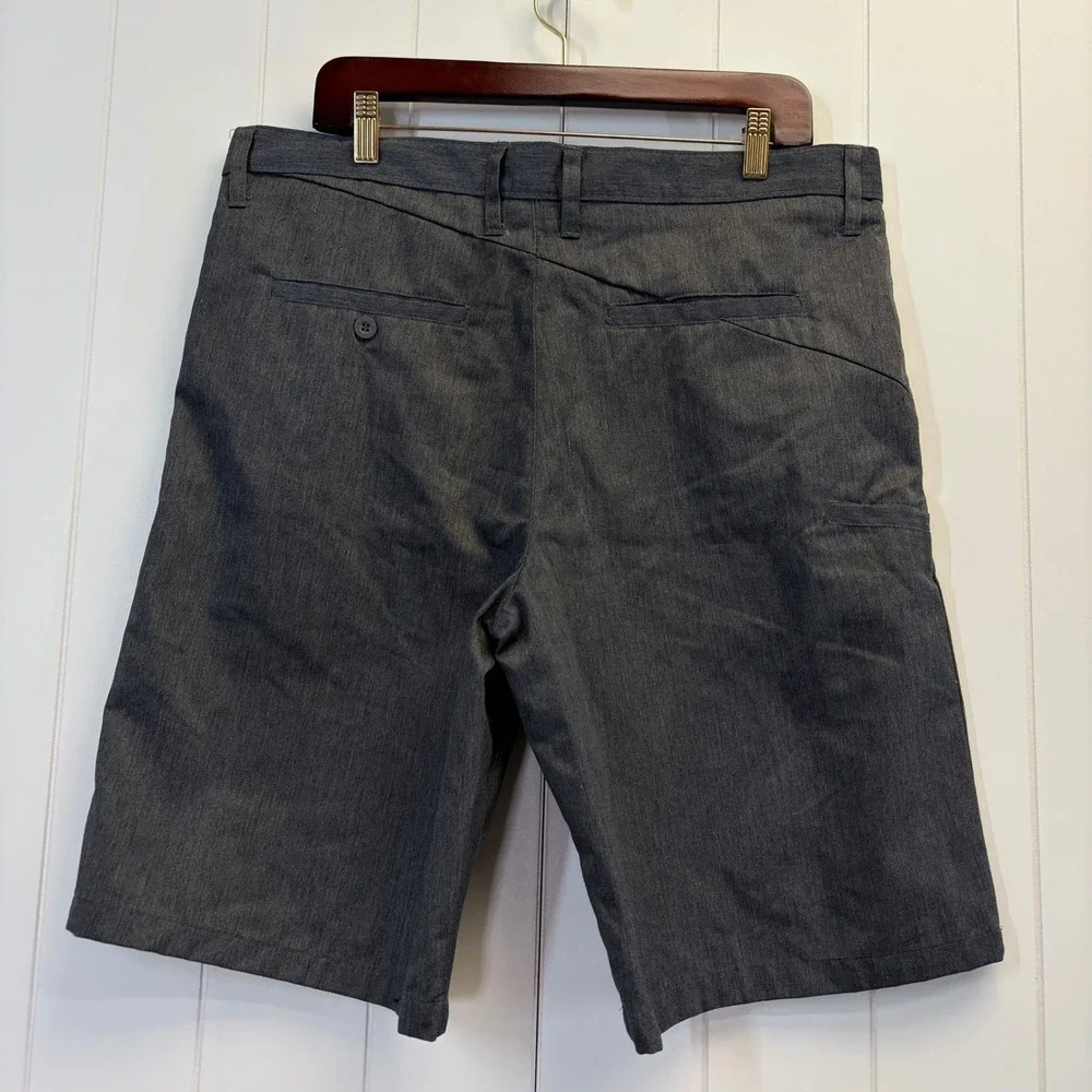 Burnside Skater Streetwear Shorts Men Size 36 Summer Travel Business Casual